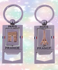 Porte clés Métal Décapsuleur Mat