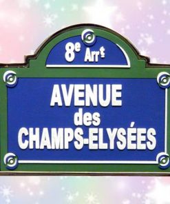 Magnet Métal Plaque de Rue